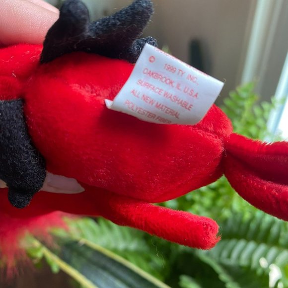 Ty Beanie Baby - Mac the Cardinal Bird - Style Number #04225 - Picture 5 of 6